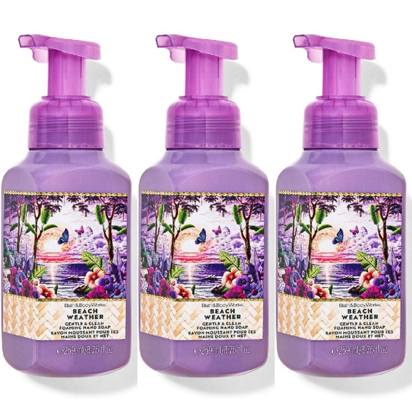 Bath & Body Works Beach Weather Hand Soap - Vibrant Purple - Picture 1 of 1